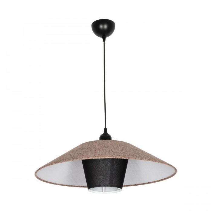 GLOBOSTAR® STORM 203-0294 Μοντέρνο Κρεμαστό Φωτιστικό Οροφής με Ντουί 1 x E27 AC 220-240V IP20 - Μαύρο & Μπεζ - Μ50 x Π50 x Υ24cm GLOBOSTAR® STORM 203-0294 Μοντέρνο Κρεμαστό Φωτιστικό Οροφής με Ντουί 1 x E27 AC 220-240V IP20 - Μαύρο & Μπεζ - Μ50 x Π50 x Υ24cm