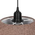 GLOBOSTAR® STORM 203-0294 Μοντέρνο Κρεμαστό Φωτιστικό Οροφής με Ντουί 1 x E27 AC 220-240V IP20 - Μαύρο & Μπεζ - Μ50 x Π50 x Υ24cm GLOBOSTAR® STORM 203-0294 Μοντέρνο Κρεμαστό Φωτιστικό Οροφής με Ντουί 1 x E27 AC 220-240V IP20 - Μαύρο & Μπεζ - Μ50 x Π50 x Υ24cm