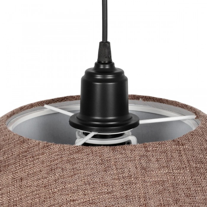 GLOBOSTAR® STORM 203-0294 Μοντέρνο Κρεμαστό Φωτιστικό Οροφής με Ντουί 1 x E27 AC 220-240V IP20 - Μαύρο & Μπεζ - Μ50 x Π50 x Υ24cm GLOBOSTAR® STORM 203-0294 Μοντέρνο Κρεμαστό Φωτιστικό Οροφής με Ντουί 1 x E27 AC 220-240V IP20 - Μαύρο & Μπεζ - Μ50 x Π50 x Υ24cm