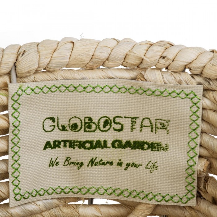 GloboStar® Artificial Garden LIMNOS 20300 Διακοσμητικό Πλεκτό Καλάθι - Κασπώ Γλάστρα - Flower Pot Μπεζ Φ26cm x Υ56cm GloboStar® Artificial Garden LIMNOS 20300 Διακοσμητικό Πλεκτό Καλάθι - Κασπώ Γλάστρα - Flower Pot Μπεζ Φ26cm x Υ56cm