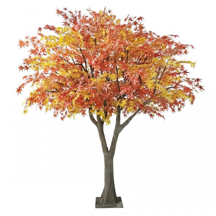 GloboStar® Artificial Garden AUTUMN MAPLE TREE 20360 Τεχνητό Διακοσμητικό Δέντρο Φθινοπωρινός Σφένδαμος Υ350cm