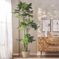 GloboStar® Artificial Garden PAPAYA TREE 20383 Τεχνητό Διακοσμητικό Φυτό  Παπάγια Υ270cm