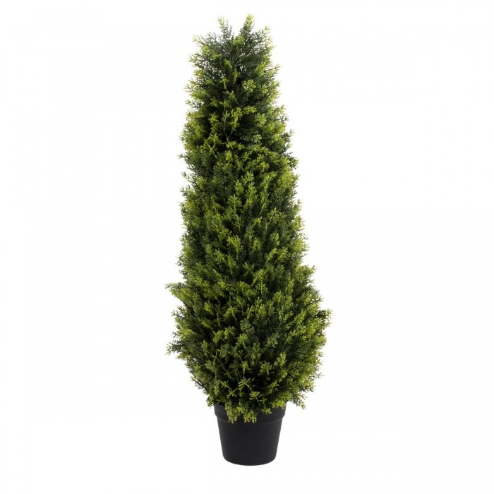 GloboStar® Artificial Garden CYPRESSUS SEMPERVIRENS 20393 Τεχνητό Διακοσμητικό Φυτό Μεσογειακό Κυπαρίσσι Υ90cm
