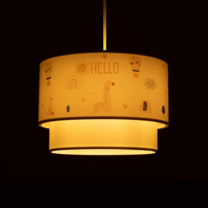 GLOBOSTAR® BALLOON 204-0004 Παιδικό Κρεμαστό Φωτιστικό Οροφής με Ντουί 1 x E27 AC 220-240V IP20 - Πολύχρωμο - Μ30 x Π30 x Υ24cm GLOBOSTAR® BALLOON 204-0004 Παιδικό Κρεμαστό Φωτιστικό Οροφής με Ντουί 1 x E27 AC 220-240V IP20 - Πολύχρωμο - Μ30 x Π30 x Υ24cm