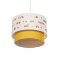 GLOBOSTAR® EXCAVATOR 204-0005 Παιδικό Κρεμαστό Φωτιστικό Οροφής με Ντουί 1 x E27 AC 220-240V IP20 - Πολύχρωμο - Μ30 x Π30 x Υ24cm