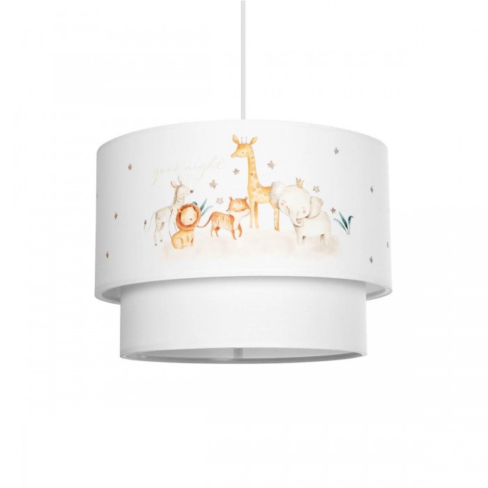 GLOBOSTAR® GIRAFFE 204-0007 Παιδικό Κρεμαστό Φωτιστικό Οροφής με Ντουί 1 x E27 AC 220-240V IP20 - Πολύχρωμο - Μ30 x Π30 x Υ24cm GLOBOSTAR® GIRAFFE 204-0007 Παιδικό Κρεμαστό Φωτιστικό Οροφής με Ντουί 1 x E27 AC 220-240V IP20 - Πολύχρωμο - Μ30 x Π30 x Υ24cm