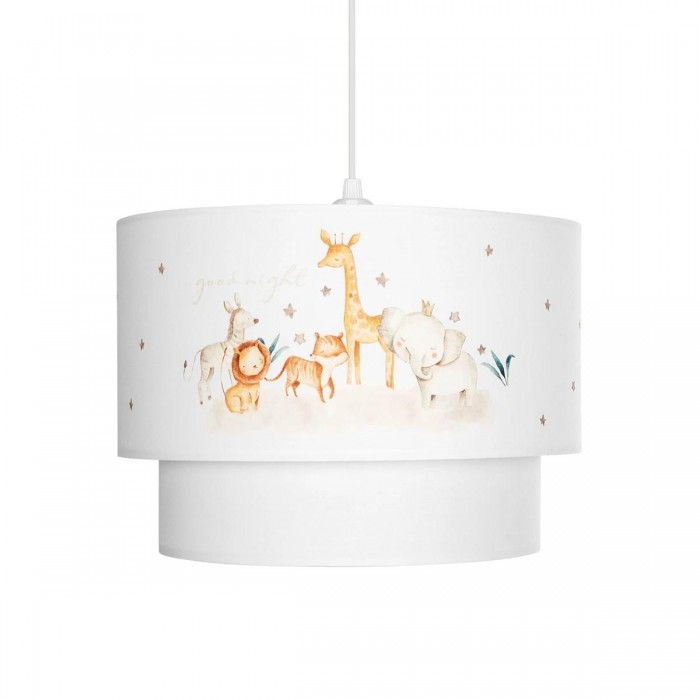 GLOBOSTAR® GIRAFFE 204-0007 Παιδικό Κρεμαστό Φωτιστικό Οροφής με Ντουί 1 x E27 AC 220-240V IP20 - Πολύχρωμο - Μ30 x Π30 x Υ24cm GLOBOSTAR® GIRAFFE 204-0007 Παιδικό Κρεμαστό Φωτιστικό Οροφής με Ντουί 1 x E27 AC 220-240V IP20 - Πολύχρωμο - Μ30 x Π30 x Υ24cm