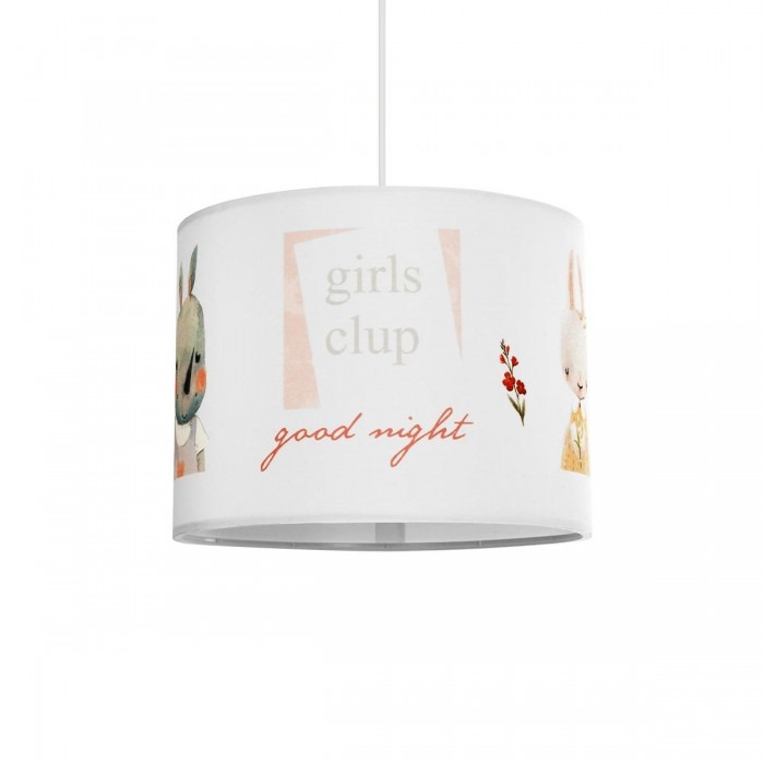 GLOBOSTAR® GIRLSCLUB 204-0010 Παιδικό Κρεμαστό Φωτιστικό Οροφής με Ντουί 1 x E27 AC 220-240V IP20 - Πολύχρωμο - Μ28 x Π28 x Υ24cm GLOBOSTAR® GIRLSCLUB 204-0010 Παιδικό Κρεμαστό Φωτιστικό Οροφής με Ντουί 1 x E27 AC 220-240V IP20 - Πολύχρωμο - Μ28 x Π28 x Υ24cm