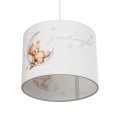GLOBOSTAR® MOON 204-0013 Παιδικό Κρεμαστό Φωτιστικό Οροφής με Ντουί 1 x E27 AC 220-240V IP20 - Πολύχρωμο - Μ28 x Π28 x Υ24cm