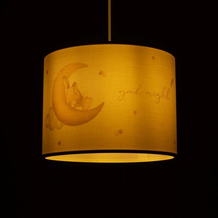 GLOBOSTAR® MOON 204-0019 Παιδικό Κρεμαστό Φωτιστικό Οροφής με Ντουί 1 x E27 AC 220-240V IP20 - Πολύχρωμο - Μ28 x Π28 x Υ24cm GLOBOSTAR® MOON 204-0019 Παιδικό Κρεμαστό Φωτιστικό Οροφής με Ντουί 1 x E27 AC 220-240V IP20 - Πολύχρωμο - Μ28 x Π28 x Υ24cm