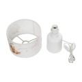 GLOBOSTAR® MOON 204-0023 Παιδικό Επιτραπέζιο Φωτιστικό Πορτατίφ με Ντουί 1 x E27 AC 220-240V IP20 - Πολύχρωμο - Μ24 x Π24 x Υ32cm