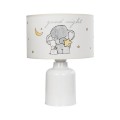 GLOBOSTAR® ELEPHANT 204-0025 Παιδικό Επιτραπέζιο Φωτιστικό Πορτατίφ με Ντουί 1 x E27 AC 220-240V IP20 - Πολύχρωμο - Μ24 x Π24 x Υ32cm