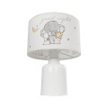 GLOBOSTAR® ELEPHANT 204-0025 Παιδικό Επιτραπέζιο Φωτιστικό Πορτατίφ με Ντουί 1 x E27 AC 220-240V IP20 - Πολύχρωμο - Μ24 x Π24 x Υ32cm