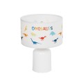 GLOBOSTAR® DINO 204-0028 Παιδικό Επιτραπέζιο Φωτιστικό Πορτατίφ με Ντουί 1 x E27 AC 220-240V IP20 - Πολύχρωμο - Μ24 x Π24 x Υ32cm