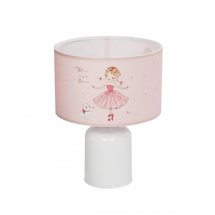 GLOBOSTAR® BALLERINA 204-0029 Παιδικό Επιτραπέζιο Φωτιστικό Πορτατίφ με Ντουί 1 x E27 AC 220-240V IP20 - Πολύχρωμο - Μ24 x Π24 x Υ32cm GLOBOSTAR® BALLERINA 204-0029 Παιδικό Επιτραπέζιο Φωτιστικό Πορτατίφ με Ντουί 1 x E27 AC 220-240V IP20 - Πολύχρωμο - Μ24 x Π24 x Υ32cm