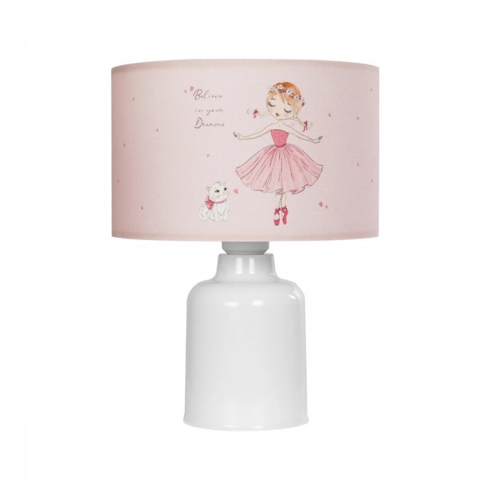 GLOBOSTAR® BALLERINA 204-0029 Παιδικό Επιτραπέζιο Φωτιστικό Πορτατίφ με Ντουί 1 x E27 AC 220-240V IP20 - Πολύχρωμο - Μ24 x Π24 x Υ32cm GLOBOSTAR® BALLERINA 204-0029 Παιδικό Επιτραπέζιο Φωτιστικό Πορτατίφ με Ντουί 1 x E27 AC 220-240V IP20 - Πολύχρωμο - Μ24 x Π24 x Υ32cm