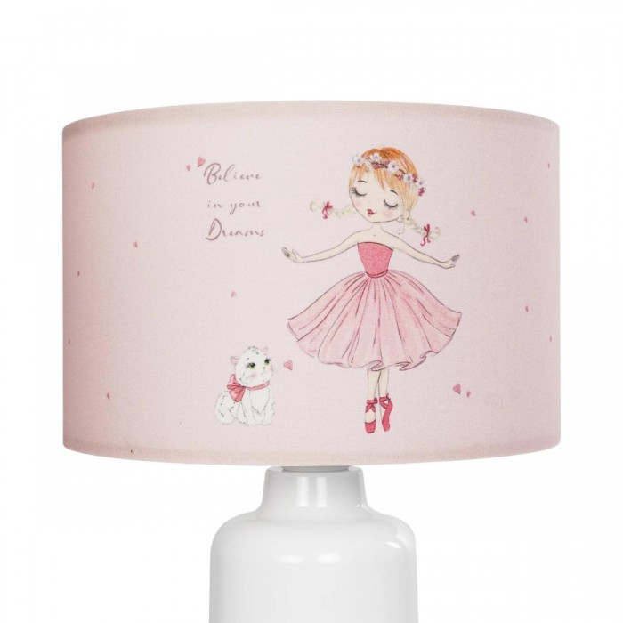 GLOBOSTAR® BALLERINA 204-0029 Παιδικό Επιτραπέζιο Φωτιστικό Πορτατίφ με Ντουί 1 x E27 AC 220-240V IP20 - Πολύχρωμο - Μ24 x Π24 x Υ32cm GLOBOSTAR® BALLERINA 204-0029 Παιδικό Επιτραπέζιο Φωτιστικό Πορτατίφ με Ντουί 1 x E27 AC 220-240V IP20 - Πολύχρωμο - Μ24 x Π24 x Υ32cm