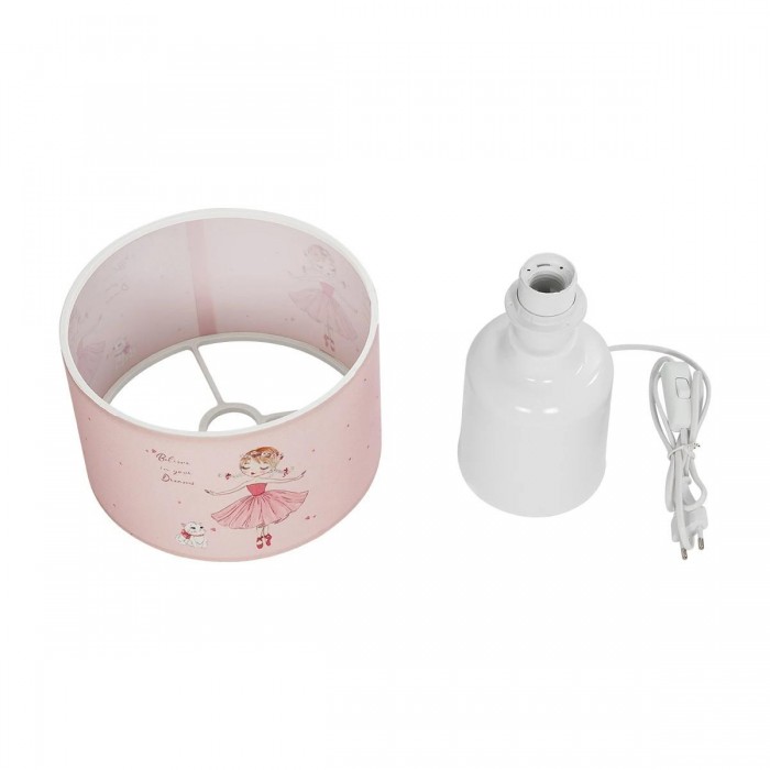 GLOBOSTAR® BALLERINA 204-0029 Παιδικό Επιτραπέζιο Φωτιστικό Πορτατίφ με Ντουί 1 x E27 AC 220-240V IP20 - Πολύχρωμο - Μ24 x Π24 x Υ32cm GLOBOSTAR® BALLERINA 204-0029 Παιδικό Επιτραπέζιο Φωτιστικό Πορτατίφ με Ντουί 1 x E27 AC 220-240V IP20 - Πολύχρωμο - Μ24 x Π24 x Υ32cm