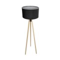 GLOBOSTAR® SAGA 204-0041 Μοντέρνο Επιδαπέδιο Φωτιστικό με Ντουί 1 x E27 AC 220-240V IP20 - Μπεζ & Μαύρο - Μ38 x Π38 x Υ140cm GLOBOSTAR® SAGA 204-0041 Μοντέρνο Επιδαπέδιο Φωτιστικό με Ντουί 1 x E27 AC 220-240V IP20 - Μπεζ & Μαύρο - Μ38 x Π38 x Υ140cm