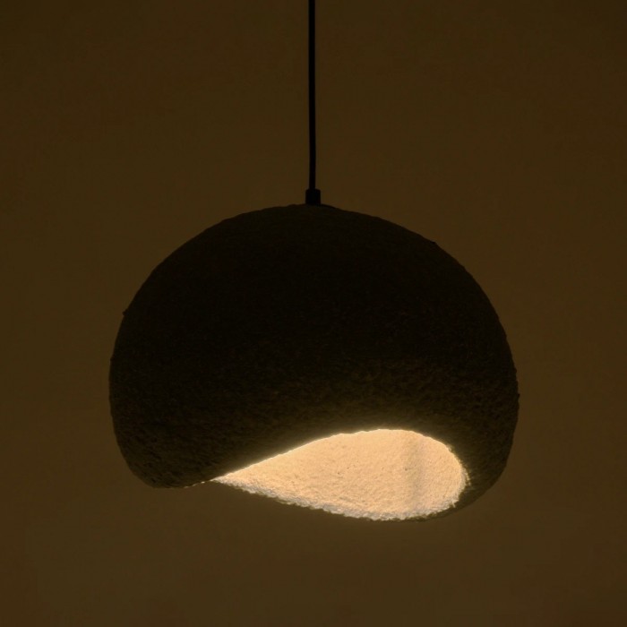 GLOBOSTAR® STONE 204-0122 Μοντέρνο Κρεμαστό Φωτιστικό Οροφής με Ντουί 1 x E27 AC 220-240V IP20 - Γκρι - Μ35 x Π31 x Υ26cm GLOBOSTAR® STONE 204-0122 Μοντέρνο Κρεμαστό Φωτιστικό Οροφής με Ντουί 1 x E27 AC 220-240V IP20 - Γκρι - Μ35 x Π31 x Υ26cm