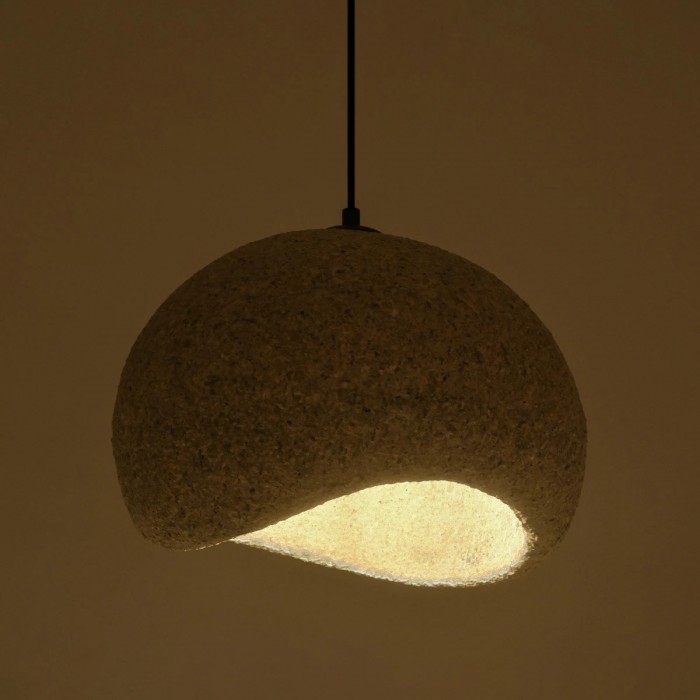 GLOBOSTAR® STONE 204-0124 Μοντέρνο Κρεμαστό Φωτιστικό Οροφής με Ντουί 1 x E27 AC 220-240V IP20 - Γκρι - Μ35 x Π31 x Υ26cm GLOBOSTAR® STONE 204-0124 Μοντέρνο Κρεμαστό Φωτιστικό Οροφής με Ντουί 1 x E27 AC 220-240V IP20 - Γκρι - Μ35 x Π31 x Υ26cm