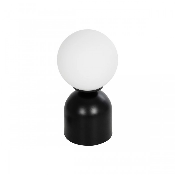 GLOBOSTAR® MAGIC 204-0132 Μοντέρνο Επιτραπέζιο Φωτιστικό Πορτατίφ με Ντουί 1 x E14 AC 220-240V IP20 - Μαύρο & Λευκό - Μ15 x Π15 x Υ28cm GLOBOSTAR® MAGIC 204-0132 Μοντέρνο Επιτραπέζιο Φωτιστικό Πορτατίφ με Ντουί 1 x E14 AC 220-240V IP20 - Μαύρο & Λευκό - Μ15 x Π15 x Υ28cm