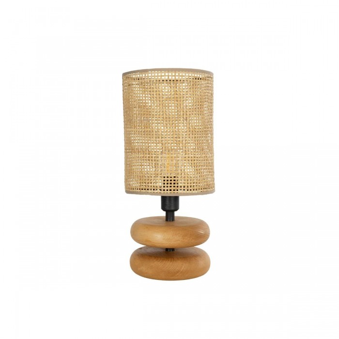 GLOBOSTAR® KLOO 204-0143 Boho Επιτραπέζιο Φωτιστικό Πορτατίφ με Ντουί 1 x E14 AC 220-240V IP20 - Καφέ & Μπεζ - Μ15 x Π15 x Υ35cm GLOBOSTAR® KLOO 204-0143 Boho Επιτραπέζιο Φωτιστικό Πορτατίφ με Ντουί 1 x E14 AC 220-240V IP20 - Καφέ & Μπεζ - Μ15 x Π15 x Υ35cm