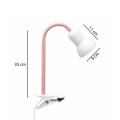 GLOBOSTAR® TAVOLO 204-0154 Παιδικό Επιτραπέζιο Φωτιστικό Πορτατίφ με Ντουί 1 x E14 AC 220-240V IP20 - Ροζ & Λευκό - Μ11 x Π9 x Υ35cm GLOBOSTAR® TAVOLO 204-0154 Παιδικό Επιτραπέζιο Φωτιστικό Πορτατίφ με Ντουί 1 x E14 AC 220-240V IP20 - Ροζ & Λευκό - Μ11 x Π9 x Υ35cm