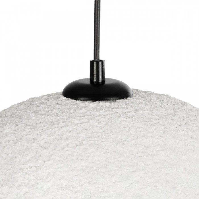 GLOBOSTAR® STONE 204-0176 Μοντέρνο Κρεμαστό Φωτιστικό Οροφής με Ντουί 1 x E27 AC 220-240V IP20 - Λευκό - Μ31.5 x Π35 x Υ26cm