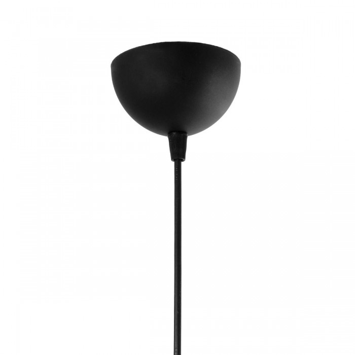 GLOBOSTAR® STONE 204-0194 Μοντέρνο Κρεμαστό Φωτιστικό Οροφής με Ντουί 1 x E27 AC 220-240V IP20 - Μαύρο - Μ35 x Π31 x Υ26cm