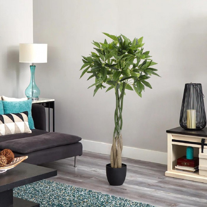 GloboStar® Artificial Garden PACHIRA GLABRA 20426 Τεχνητό Διακοσμητικό Φυτό Παχίρα της Τύχης Υ120cm GloboStar® Artificial Garden PACHIRA GLABRA 20426 Τεχνητό Διακοσμητικό Φυτό Παχίρα της Τύχης Υ120cm