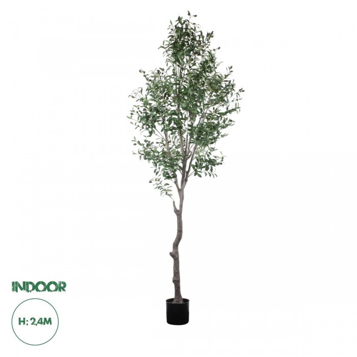 GloboStar® Artificial Garden OLIVE TREE 20429 Τεχνητό Διακοσμητικό Δέντρο Ελιά Υ240cm