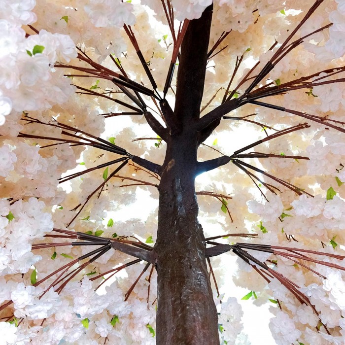 GloboStar® Artificial Garden CHERRY BLOSSOM TREE 20430 Τεχνητό Διακοσμητικό Δέντρο Βουκαμβίλια Άνθος Κερασιάς Υ320cm