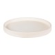GloboStar® Artificial Garden PARGA 20452 Πήλινο Κεραμικό Κασπώ Γλάστρα - Flower Pot Μπεζ Φ23cm x Υ20.5cm
