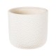 GloboStar® Artificial Garden PARGA 20452 Πήλινο Κεραμικό Κασπώ Γλάστρα - Flower Pot Μπεζ Φ23cm x Υ20.5cm