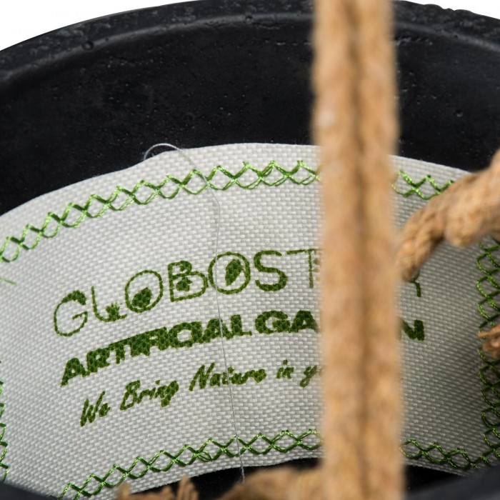 GloboStar® Artificial Garden LESVOS 20464 Κρεμαστό Πήλινο Κεραμικό Κασπώ Γλάστρα - Flower Pot Μαύρο Φ13.5cm x Υ13cm GloboStar® Artificial Garden LESVOS 20464 Κρεμαστό Πήλινο Κεραμικό Κασπώ Γλάστρα - Flower Pot Μαύρο Φ13.5cm x Υ13cm