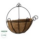 GloboStar® Artificial Garden KOUFONISIA 20482 Επιτοίχιο Κασπώ Γλάστρα - Flower Pot από Φλοιό Καρύδας Καφέ Φ25cm x Υ15cm GloboStar® Artificial Garden KOUFONISIA 20482 Επιτοίχιο Κασπώ Γλάστρα - Flower Pot από Φλοιό Καρύδας Καφέ Φ25cm x Υ15cm