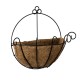 GloboStar® Artificial Garden KOUFONISIA 20482 Επιτοίχιο Κασπώ Γλάστρα - Flower Pot από Φλοιό Καρύδας Καφέ Φ25cm x Υ15cm GloboStar® Artificial Garden KOUFONISIA 20482 Επιτοίχιο Κασπώ Γλάστρα - Flower Pot από Φλοιό Καρύδας Καφέ Φ25cm x Υ15cm