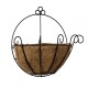 GloboStar® Artificial Garden KOUFONISIA 20482 Επιτοίχιο Κασπώ Γλάστρα - Flower Pot από Φλοιό Καρύδας Καφέ Φ25cm x Υ15cm GloboStar® Artificial Garden KOUFONISIA 20482 Επιτοίχιο Κασπώ Γλάστρα - Flower Pot από Φλοιό Καρύδας Καφέ Φ25cm x Υ15cm
