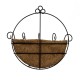 GloboStar® Artificial Garden KOUFONISIA 20482 Επιτοίχιο Κασπώ Γλάστρα - Flower Pot από Φλοιό Καρύδας Καφέ Φ25cm x Υ15cm GloboStar® Artificial Garden KOUFONISIA 20482 Επιτοίχιο Κασπώ Γλάστρα - Flower Pot από Φλοιό Καρύδας Καφέ Φ25cm x Υ15cm