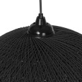 GLOBOSTAR® SOLEI 205-0004 Boho Κρεμαστό Φωτιστικό Οροφής με Ντουί 1 x E27 AC 220-240V IP20 - Μαύρο - M40 x Π40 x Υ36cm GLOBOSTAR® SOLEI 205-0004 Boho Κρεμαστό Φωτιστικό Οροφής με Ντουί 1 x E27 AC 220-240V IP20 - Μαύρο - M40 x Π40 x Υ36cm