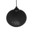 GLOBOSTAR® SOLEI 205-0006 Boho Κρεμαστό Φωτιστικό Οροφής με Ντουί 1 x E27 AC 220-240V IP20 - Μαύρο - M20 x Π20 x Υ25cm GLOBOSTAR® SOLEI 205-0006 Boho Κρεμαστό Φωτιστικό Οροφής με Ντουί 1 x E27 AC 220-240V IP20 - Μαύρο - M20 x Π20 x Υ25cm