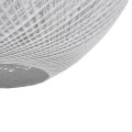 GLOBOSTAR® SOLEI 205-0007 Boho Κρεμαστό Φωτιστικό Οροφής με Ντουί 1 x E27 AC 220-240V IP20 - Λευκό - M40 x Π40 x Υ36cm
