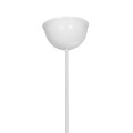 GLOBOSTAR® SOLEI 205-0007 Boho Κρεμαστό Φωτιστικό Οροφής με Ντουί 1 x E27 AC 220-240V IP20 - Λευκό - M40 x Π40 x Υ36cm