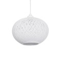 GLOBOSTAR® SOLEI 205-0008 Boho Κρεμαστό Φωτιστικό Οροφής με Ντουί 1 x E27 AC 220-240V IP20 - Λευκό - M30 x Π30 x Υ26cm GLOBOSTAR® SOLEI 205-0008 Boho Κρεμαστό Φωτιστικό Οροφής με Ντουί 1 x E27 AC 220-240V IP20 - Λευκό - M30 x Π30 x Υ26cm