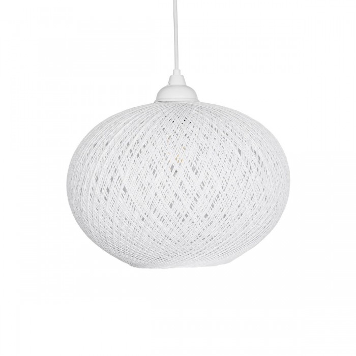 GLOBOSTAR® SOLEI 205-0008 Boho Κρεμαστό Φωτιστικό Οροφής με Ντουί 1 x E27 AC 220-240V IP20 - Λευκό - M30 x Π30 x Υ26cm GLOBOSTAR® SOLEI 205-0008 Boho Κρεμαστό Φωτιστικό Οροφής με Ντουί 1 x E27 AC 220-240V IP20 - Λευκό - M30 x Π30 x Υ26cm