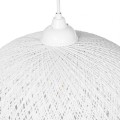 GLOBOSTAR® SOLEI 205-0008 Boho Κρεμαστό Φωτιστικό Οροφής με Ντουί 1 x E27 AC 220-240V IP20 - Λευκό - M30 x Π30 x Υ26cm GLOBOSTAR® SOLEI 205-0008 Boho Κρεμαστό Φωτιστικό Οροφής με Ντουί 1 x E27 AC 220-240V IP20 - Λευκό - M30 x Π30 x Υ26cm