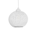 GLOBOSTAR® SOLEI 205-0009 Boho Κρεμαστό Φωτιστικό Οροφής με Ντουί 1 x E27 AC 220-240V IP20 - Λευκό - M20 x Π20 x Υ25cm GLOBOSTAR® SOLEI 205-0009 Boho Κρεμαστό Φωτιστικό Οροφής με Ντουί 1 x E27 AC 220-240V IP20 - Λευκό - M20 x Π20 x Υ25cm