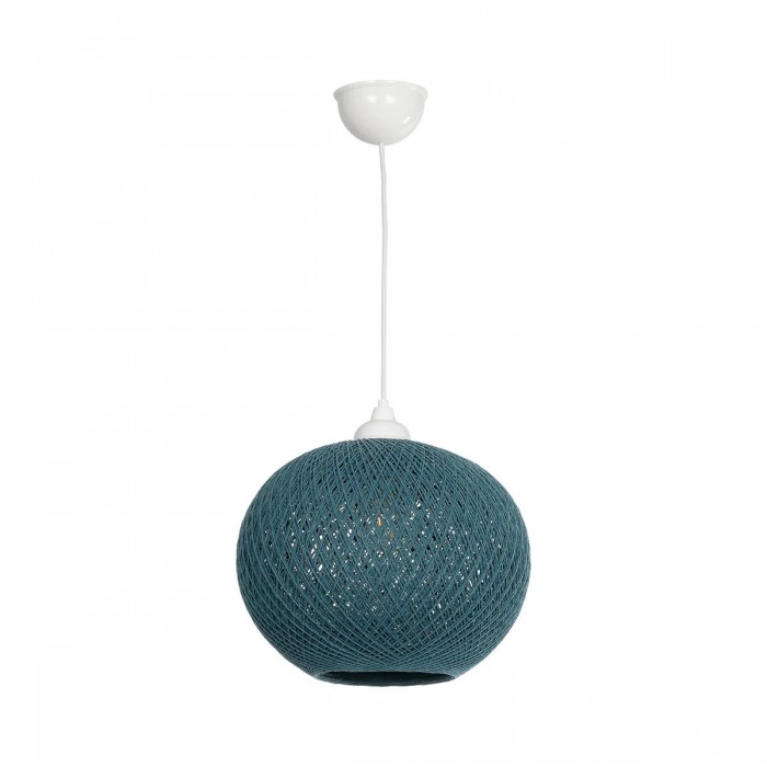 GLOBOSTAR® SOLEI 205-0011 Boho Κρεμαστό Φωτιστικό Οροφής με Ντουί 1 x E27 AC 220-240V IP20 - Τιρκουάζ - M30 x Π30 x Υ26cm GLOBOSTAR® SOLEI 205-0011 Boho Κρεμαστό Φωτιστικό Οροφής με Ντουί 1 x E27 AC 220-240V IP20 - Τιρκουάζ - M30 x Π30 x Υ26cm