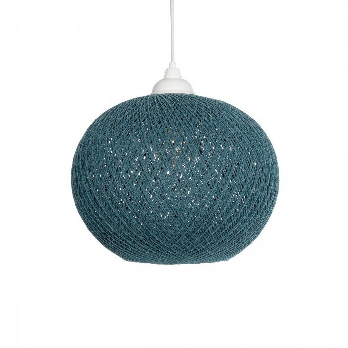 GLOBOSTAR® SOLEI 205-0011 Boho Κρεμαστό Φωτιστικό Οροφής με Ντουί 1 x E27 AC 220-240V IP20 - Τιρκουάζ - M30 x Π30 x Υ26cm GLOBOSTAR® SOLEI 205-0011 Boho Κρεμαστό Φωτιστικό Οροφής με Ντουί 1 x E27 AC 220-240V IP20 - Τιρκουάζ - M30 x Π30 x Υ26cm